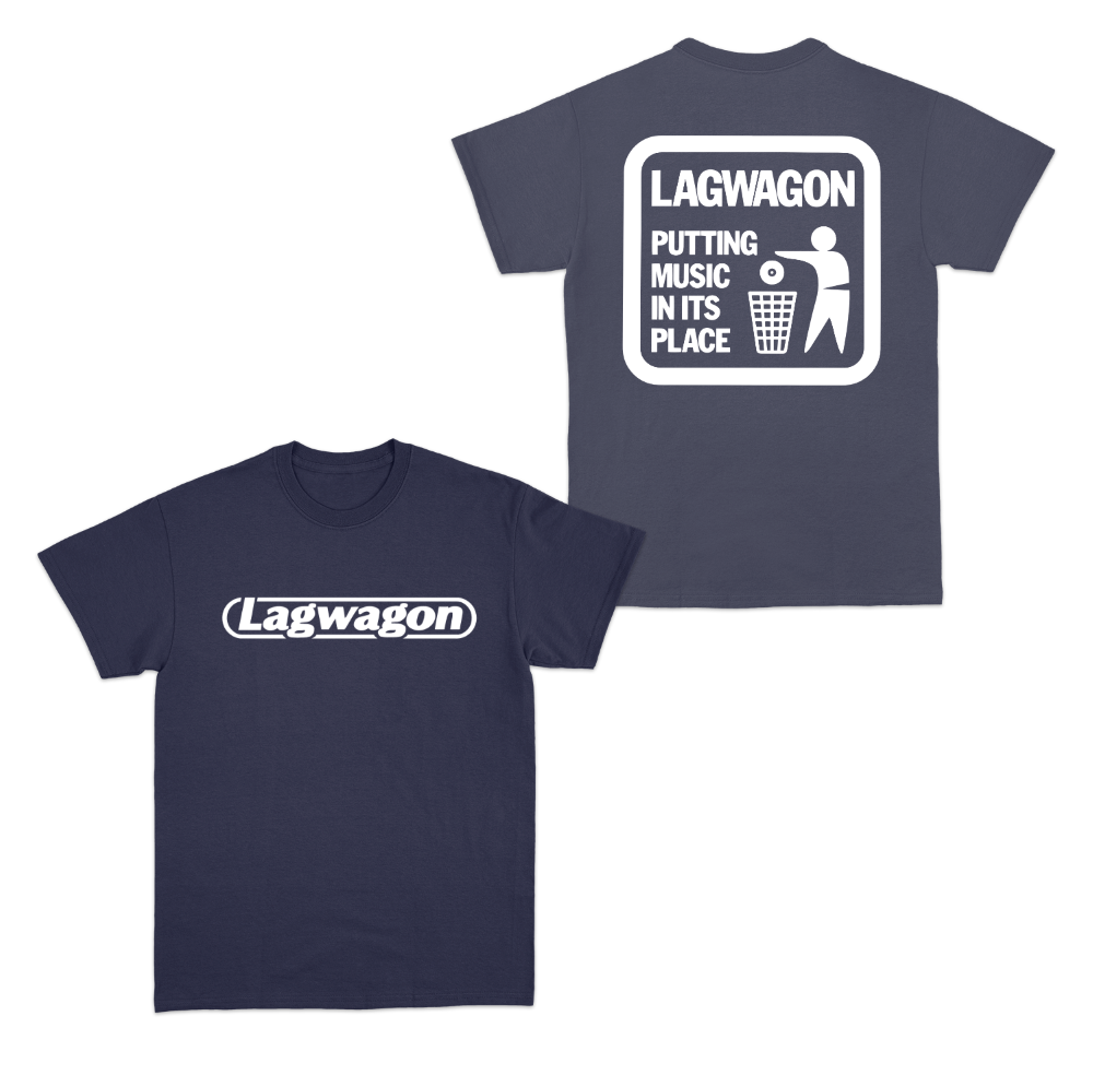 Putting Music in its Place Navy Tee